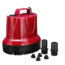 펌프 산업용 10w15w30w45w60w80w 50hz 물 물고기 탱크 잠수정 초저소음 분수 수족관 연못 주둥이 기능, 빨간색, 15w