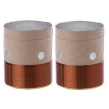 스피커 수리를위한 25.5mm 8 Ohm 코어 라운드 황동 와이어 우퍼 음성 코일 알루미늄, 상세내용참조, 상세내용참조
