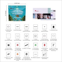 75827 건물 도시 거리 고스트 버스 터즈 소방서 본부 16001 블록 Led 전용 라이트 세트, 02 WHITE