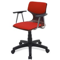 체어포커스 하이팩 인조가죽 회전 의자 CF-506C, 레드