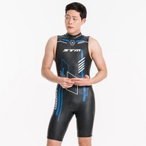 2020 POSEIDON 숏죤 남성 철인3종슈트, L, L