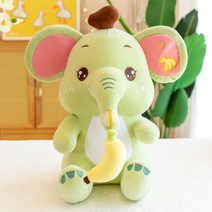 아기 바나나 코끼리 인형, 27 cm, C