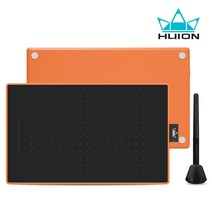 [휴이온] INSPIROY 그래픽 타블렛 솔라 오렌지 RTM-500 / 공식 판매점, RTM-500(솔라 오렌지)