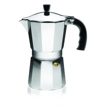 IMUSA 알루미늄 에스프레소 스토브탑 커피메이커, 3-Cup