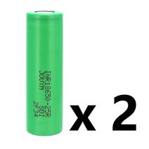 18650 Inr 2500mAh 3.6V 배터리 20A 삼성 INR18650 25R M 셀용 고전류 리튬 이온 충전식 대체용, CHINA, 2 PCS, 1개