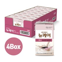 대상웰라이프 뉴케어 미니 고소한 검은깨 150mlX24팩X4박스식사대용 경관식 노인 환자 영양식 추천, 단품