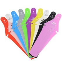 자전거 머드가드 물받이 흙받이 악세사리 빗물 튐방지 초간편 산악자전거 MTB, 블랙, 1개