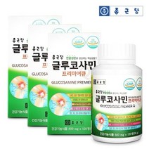 종근당 글루코사민 프리미어큐 120정 3통/3개월분 -, 3통
