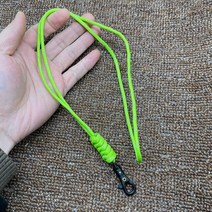 거꾸리효과 꺼구리 꺼꾸로 전동 키크는운동기구 꺼꾸리 가정용 회전식 버클 키 링 고강도 코드 끈 휴대폰, 09 FluorescentGreen