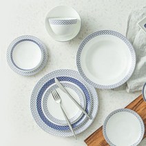 한국도자기 블루문 4인 홈세트 18p