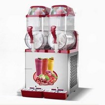 슬러시 기계 주스 음료 머신 PC방 영화관 슬러쉬머신, 빨간색 단일 실린더 눈 녹는 기계