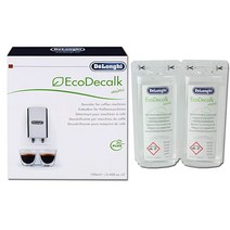 드롱기 석회 제거제 디스케일러 EcoDecalk 커피머신 세정제 세척액 물때 제거제 100ml x 2개입