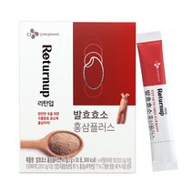 CJ 리턴업 발효효소 홍삼플러스 3g 30포 HOPE 액티브 홍삼 영양제, 1개