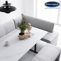 [잉글랜더] 투몬 리빙다이닝 소파 세트(3인소파+코너형소파), 옵션:오션블루 / 형태:좌형