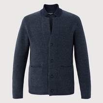 인디안 [봄 간절기 최저가] 고급 울혼방 솔리드 자켓형 니트 가디건 MIBBCYF8461BC