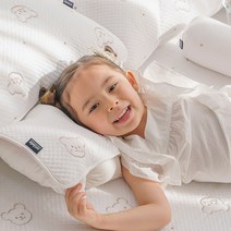 아리베베 알래스카 냉감 듀라론 시원한 쿨 베개세트, 곰돌이