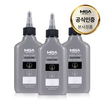 MBA 탈모완화 탈모기능성 손상모 집중케어 모발아 더마 스칼프 블랙턴 헤어 트리트먼트 150ml, 3개
