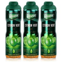 라임 시럽 600ml 3개 Teisseire citron vert