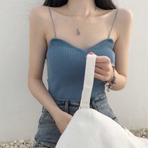 여자 나시옷 예쁜 스타일 패션 휴양지룩 끈나시 상의