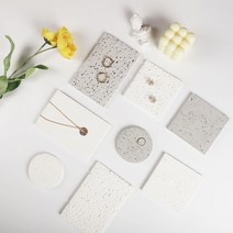 라이트앤 석고 트레이 촬영소품 오브제 악세사리, 석고 트레이 - 화이트 스몰 홀 10x10cm
