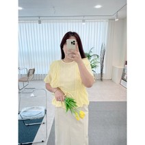 [교환x반품x] 프릴 블라우스