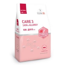 네츄럴랩 케어3 강아지사료 피부&알러지 2kg, 단품, 단품