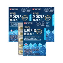 일양약품 프라임 오메가3 플러스 30캡슐, 3개