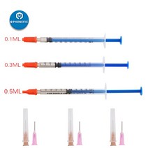 실버 전도성 접착제 전기 페이스트 PCB 수리 보드용 수지 와이어 전도 페인트, [04] 0.1ML 0.3ML 0.5ML, 04 0.5ML