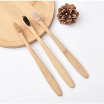 아동 대나무 칫솔 생분해 친환경 미세모 에코 밤부, 숯, 1개