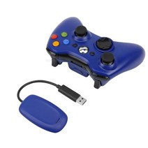 콘솔 게임패드 무선 게임 컨트롤러 또는 유선 지원 Xbox 360 용 블루투스 X 박스 패드 조이스틱 Jogos Controle Win7/8/10 PC 조이패드, 04 2.4G  BLUE