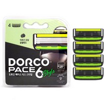 도루코 페이스6 면도날 SXD1040 면도기날 4개 1세트, .