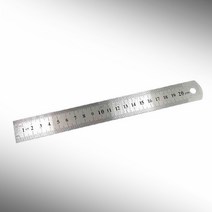 직선자 공학용자 철제자 강철자 칼자 20cm