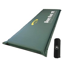 Bears Rock 베어스 록 자동차 중박 매트 킹 사이즈 알파드 베르파이어 하이 에이스 와이드 두께 8cm 싱글 자동 팽창식 풍선 매트 (Green) MT-108K