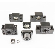 선형 레일 슬라이드 선형 가이드볼스크류 SFU1605 SFU1204 용 지지대 BK10 EF12 1 개, 15 EK12