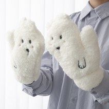 귀여운 곰돌이 개구리 손모아 벙어리 캐릭터 장갑