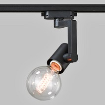 조명다움 LED레일등기구 인테리어조명 카페등 매장등 주방등 식탁등 포인트조명 LED조명 국내산 팬던트조명 레일등, (B 레일등기구) 27_2 외발자유봉레일등 블랙