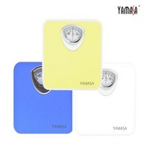 야마사 기계식 아날로그 체중계 YA-9016B, 화이트