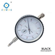 다이얼 표시기 010mm 정밀 게이지 미터 해상도 도구, 01 Black