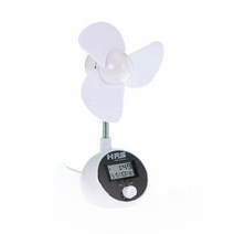 USB 선풍기(날짜 시계 온도계)풍량 조절 방향 조절 ONUSB 선풍기 날짜 시계 온도계 풍량 조절 방향 탁상형 탁상용, 본상품