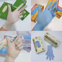 라텍스 니트릴 장갑 글러브 병원용 진료용 이페이커 탑글러브 코산 하탈레가 - 숨통마스크증정, 2.탑글러브라텍스장갑 100매(중형)