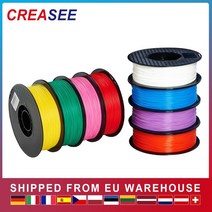 3D 프린터 필라먼트 creee 3d 프린터 1.75mm 치수 정확도 +-0.02mm fdm 프린터 pla-w 3 d 인쇄 검정 빨강 파랑 재료, 파란색 1kg