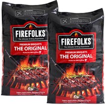 [코스트코] 파이어폭스 바베큐용 숯 10kg X 2개 / 코코넛 야자열매숯 / 발암물질불검출/ 파이어폭스바베큐숯10kg