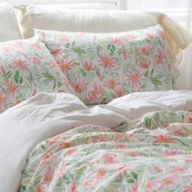 친환경 천아트 항균항염원단 E-DTP 면20수) MJP1311 잔꽃 로맨스플라워(8514227)