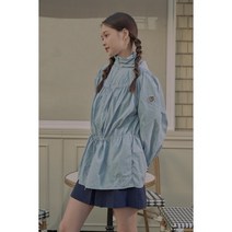 플레이부신세계강남점플레이부 SHIRRED RIBBON WINDBREAKER_Blue 800810