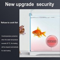 수족관 어항 액세서리 자동 가열 막대 항온 겨울 5W 10W히터, 10W