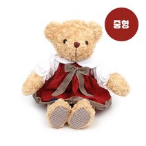 [P1M] 원피스테디베어 중형 여자곰 32cm 애착곰인형 선물 / 원피스 테디 베어 여자 출산 육아 인형 봉제 캐릭터 애착 어린이날 뽑기인형 ( P1M / 632594EA ), 본상품선택