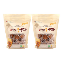 김규흔 한과 명인 꿀약과 파우치형 500g X 2봉지, 1개