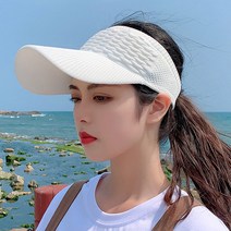 데이즈원 여성 여름 모자 썬캡 여자 자외선차단 챙모자