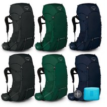 오스프리 룩 50 65 L 리터 남자 대형 등산 배낭 백패킹 가방, 02.룩 65L, BLACK