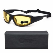 TERAISE 오토바이 야간 시야 라이딩 안경 안전 스키 고글 선글라스, Night Vision, Night Vision